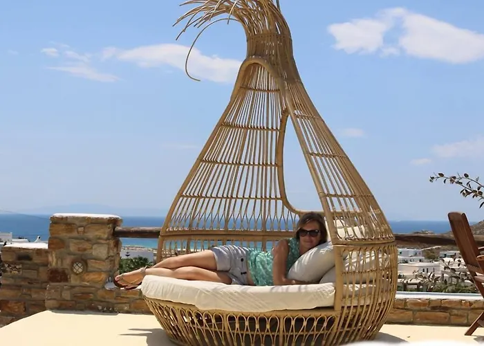 Kavos Naxos Lägenhetshotell Stelida (Naxos)